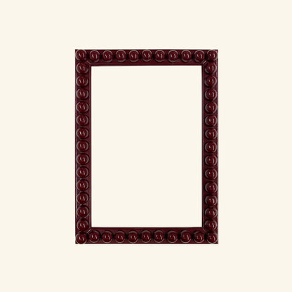 Painted Lacquered Bobbin Picture Frame