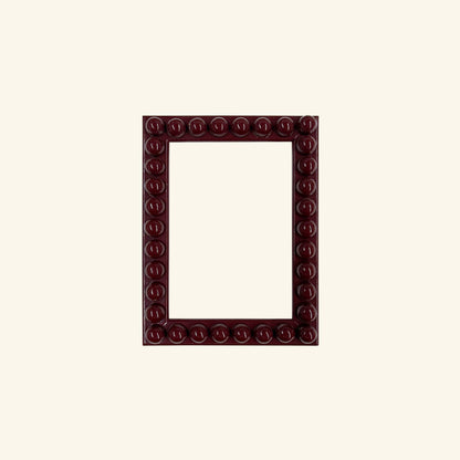 Painted Lacquered Bobbin Picture Frame