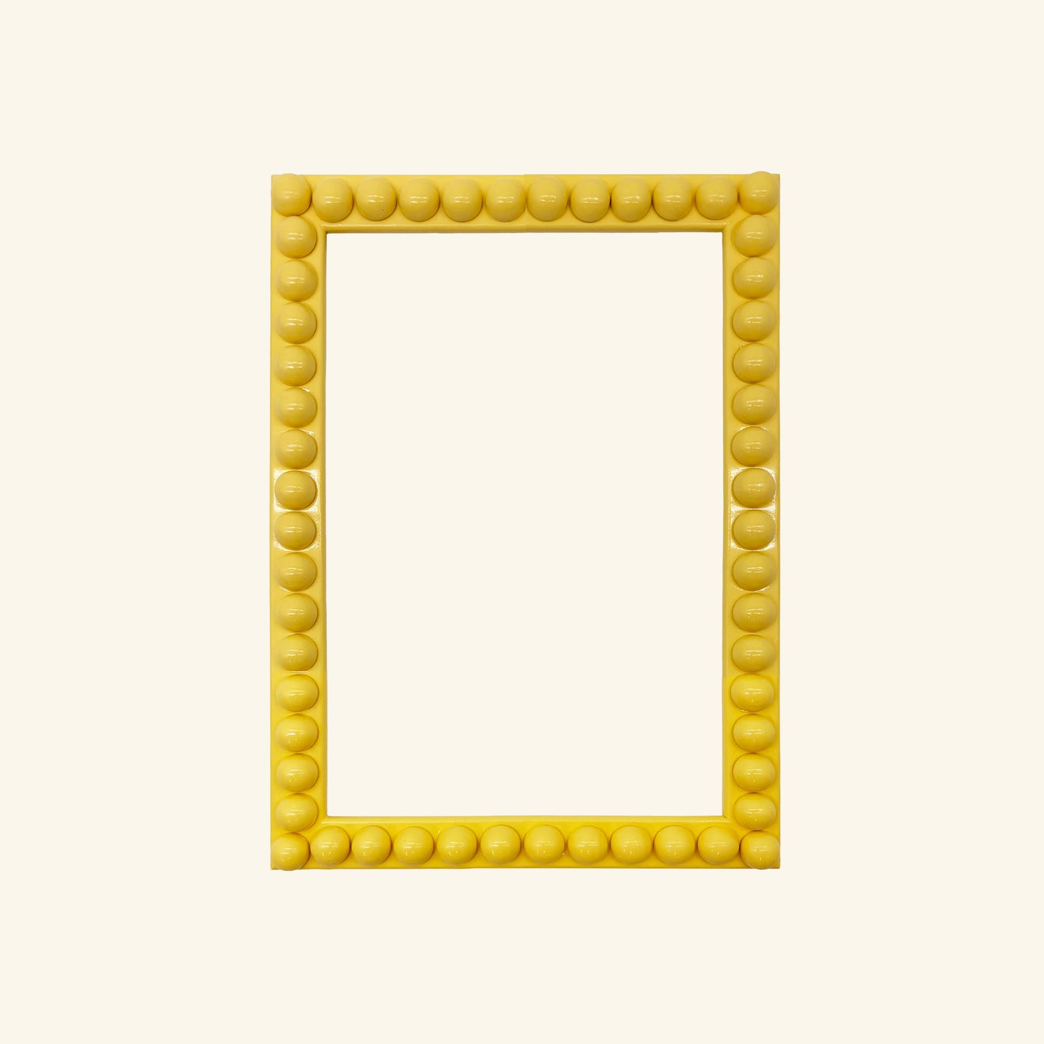 Painted Lacquered Bobbin Picture Frame