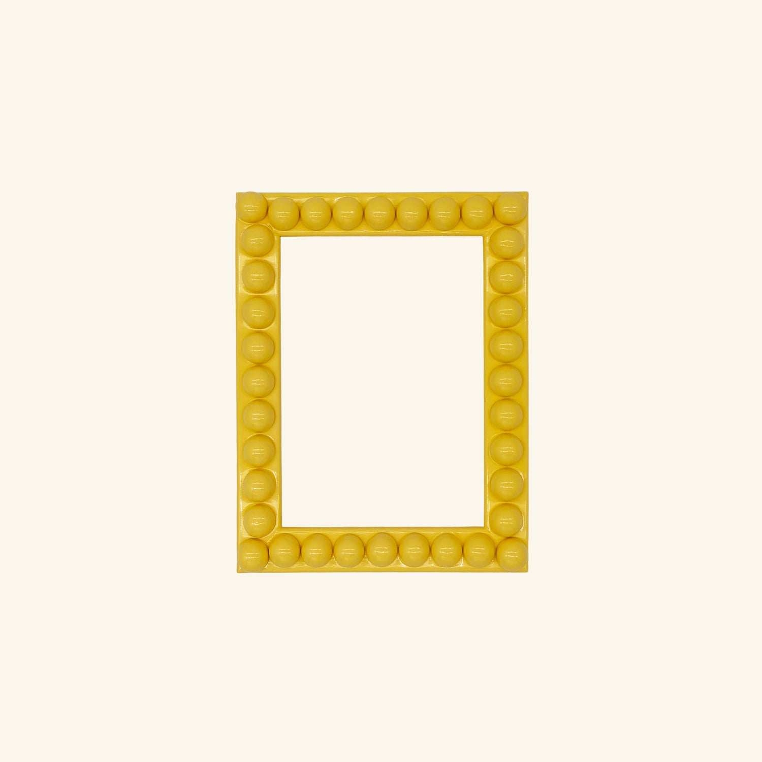 Painted Lacquered Bobbin Picture Frame