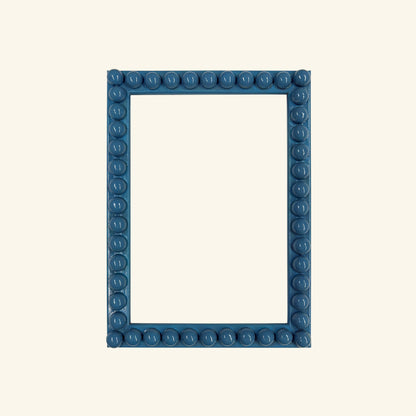Painted Lacquered Bobbin Picture Frame