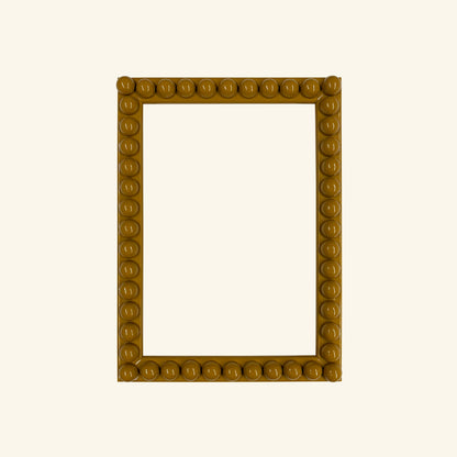 Painted Lacquered Bobbin Picture Frame