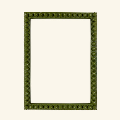 Painted Lacquered Bobbin Picture Frame