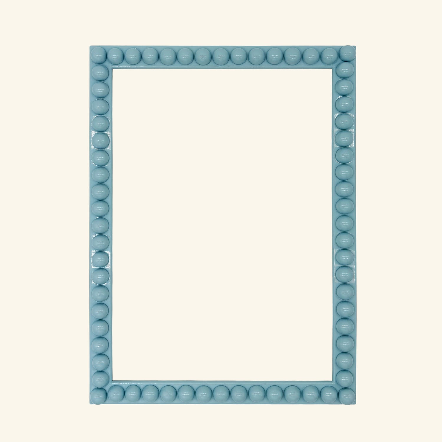 Painted Lacquered Bobbin Picture Frame