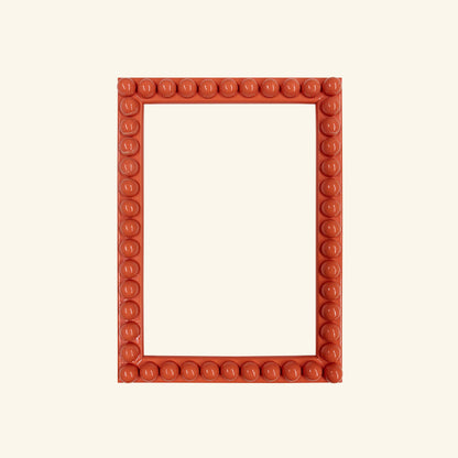 Painted Lacquered Bobbin Picture Frame