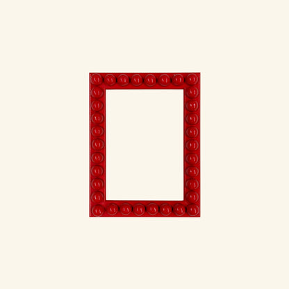 Painted Lacquered Bobbin Picture Frame