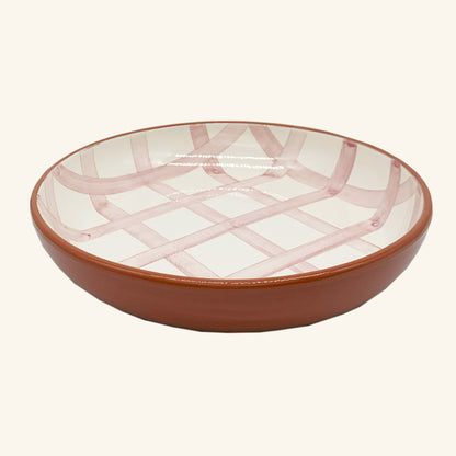 Large Gingham Bowl