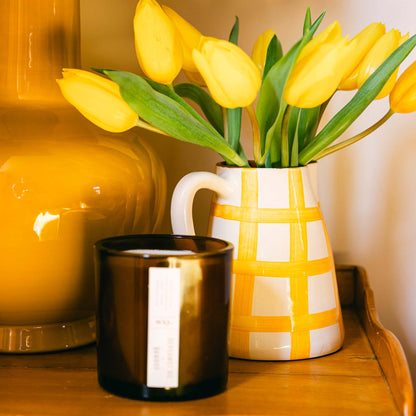 Gingham Jug