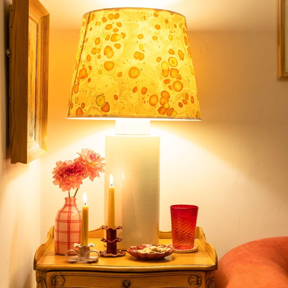 Ceramic Two Tier Lamp Base