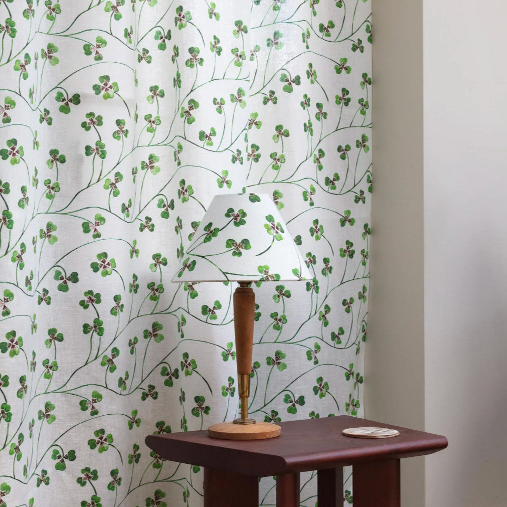 Lucky Leaf Fabric by Kate Hawkins