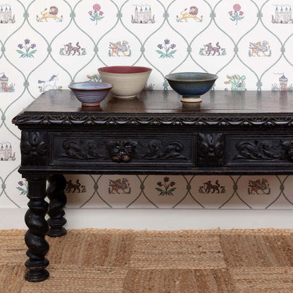 Heraldic Wallpaper by Fee Greening