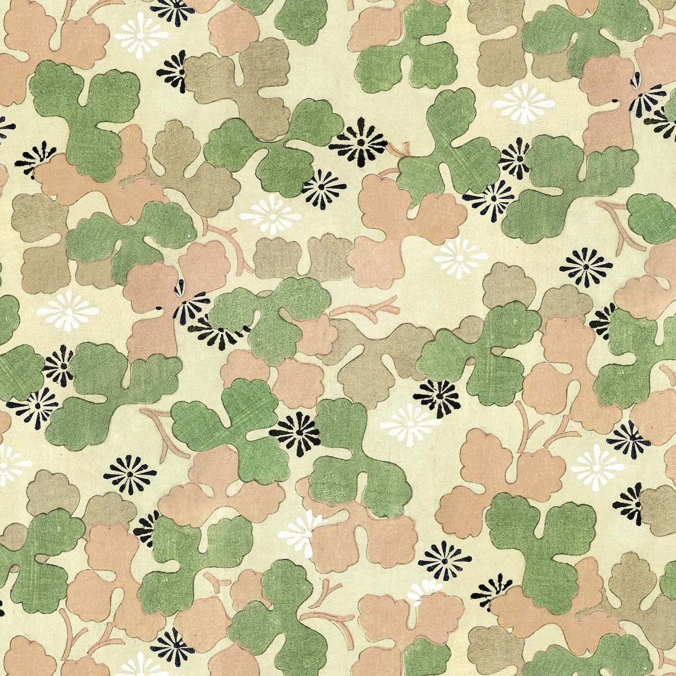 Katabami (1897) Wallpaper by Furuya Kōrin