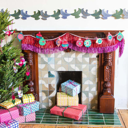 Baubles Sewn Garland