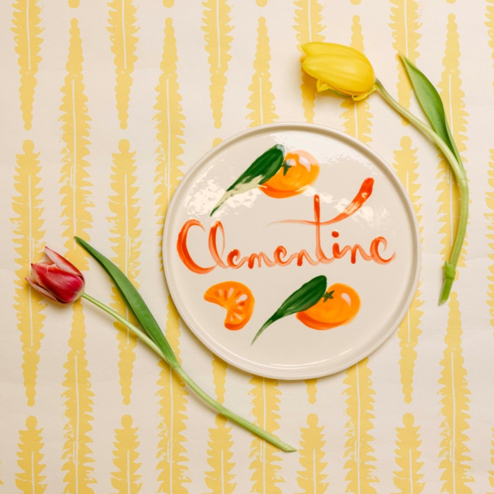 Clementine Plate