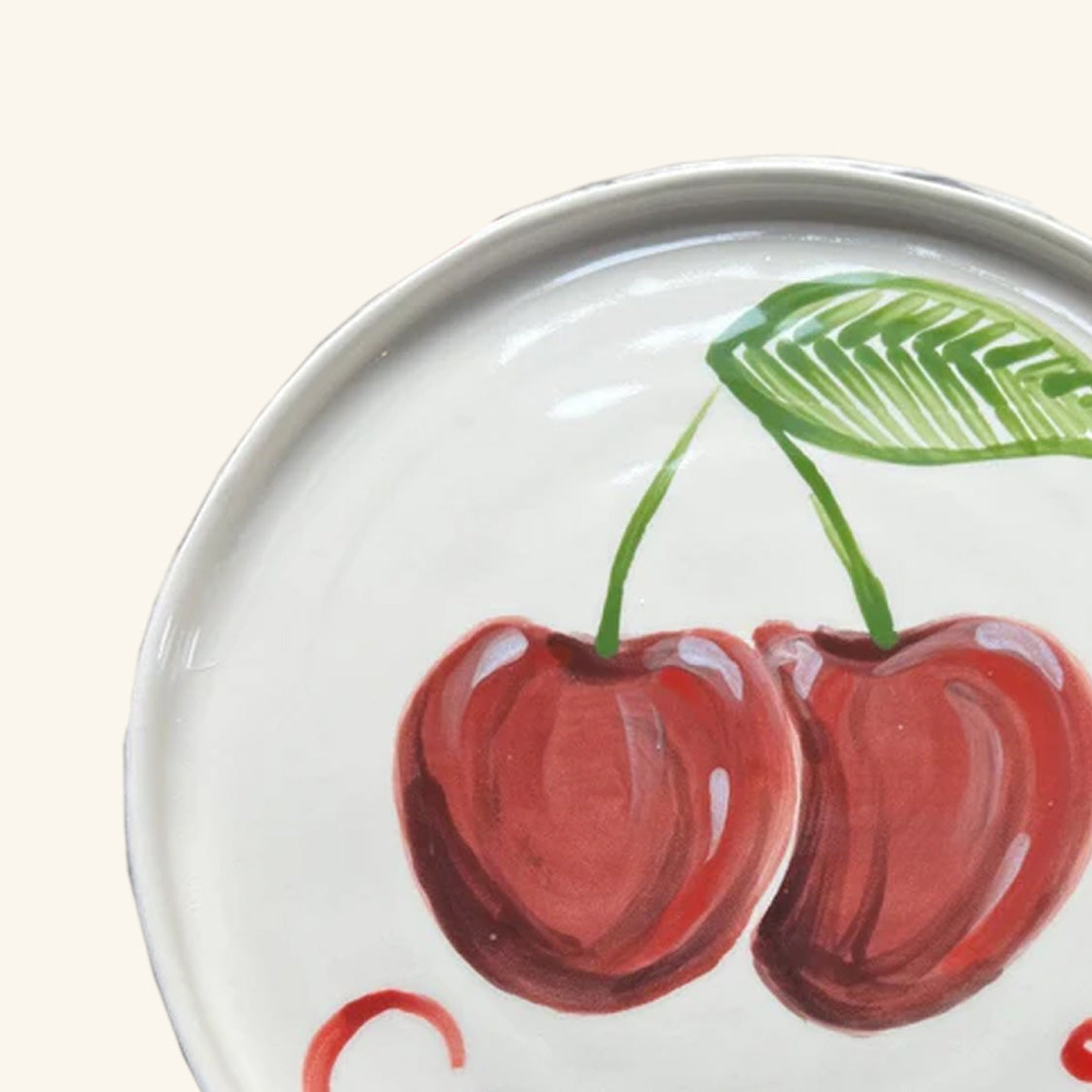 Cerises Plate