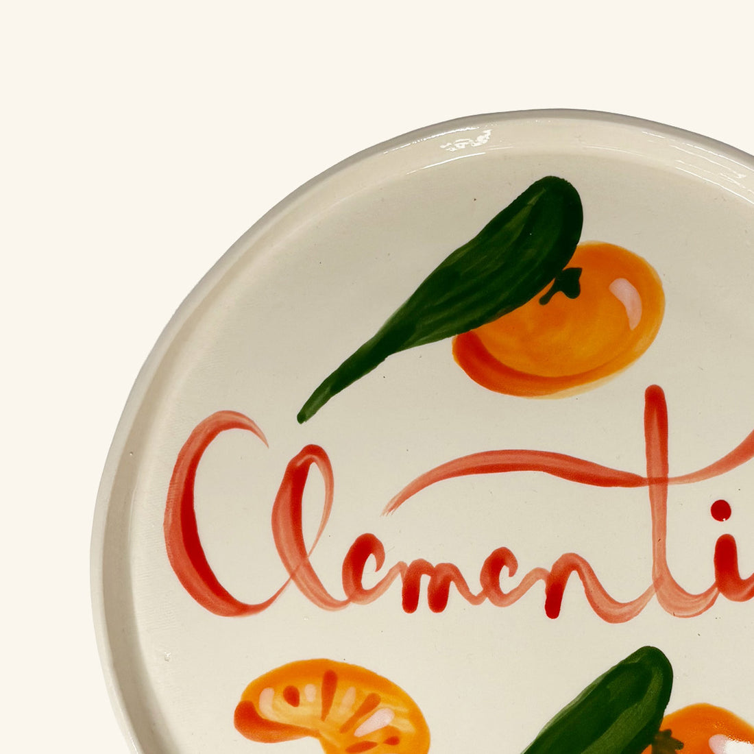 Clementine Plate