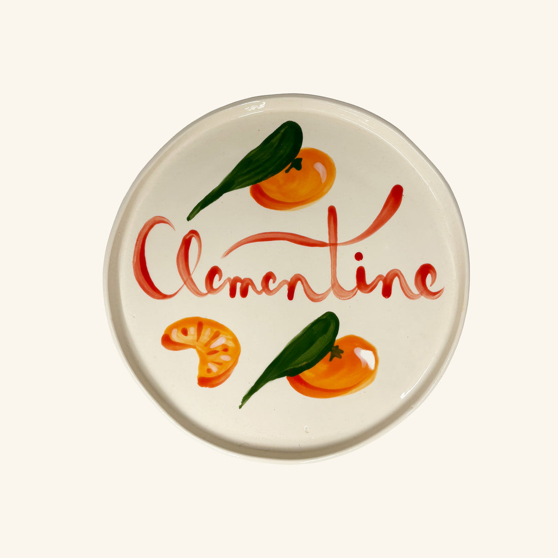 Clementine Plate