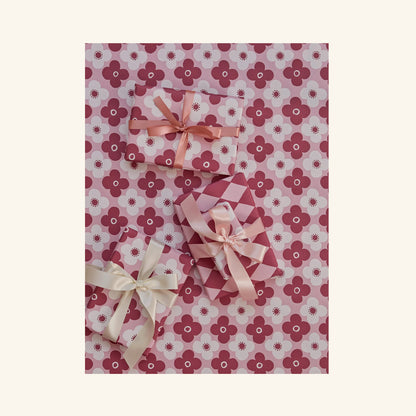 Flower Tile Gift Wrap
