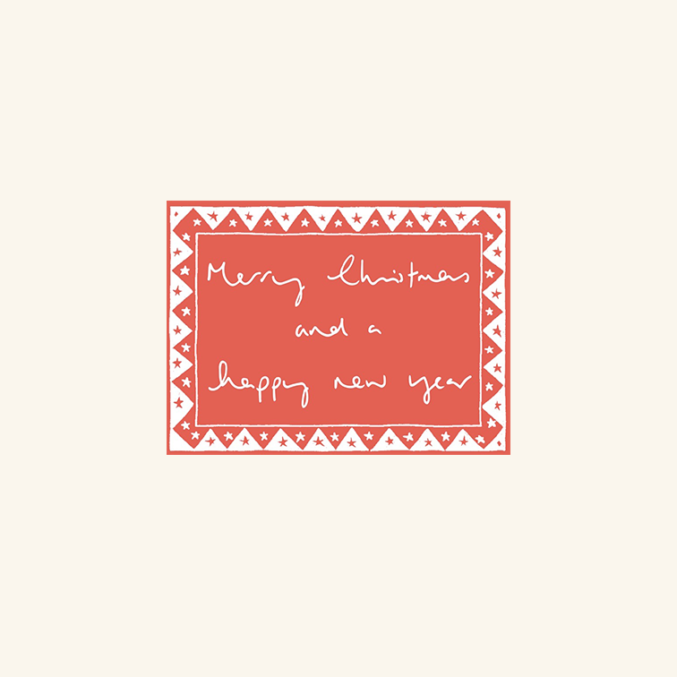 Ziggy Star Merry Christmas & Happy New Year Card