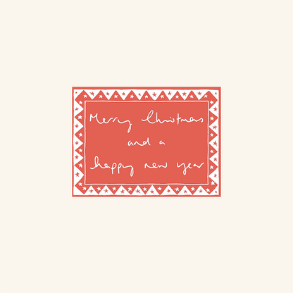 Ziggy Star Merry Christmas &amp; Happy New Year Card