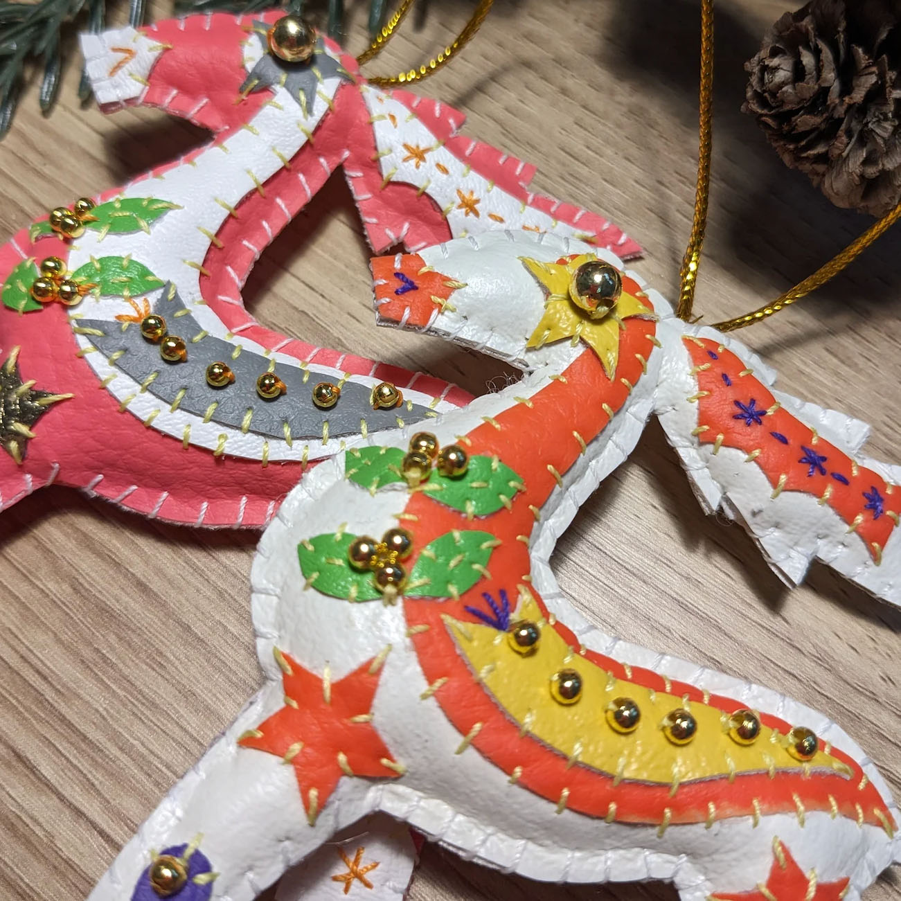 Dala Reindeer Christmas Decoration