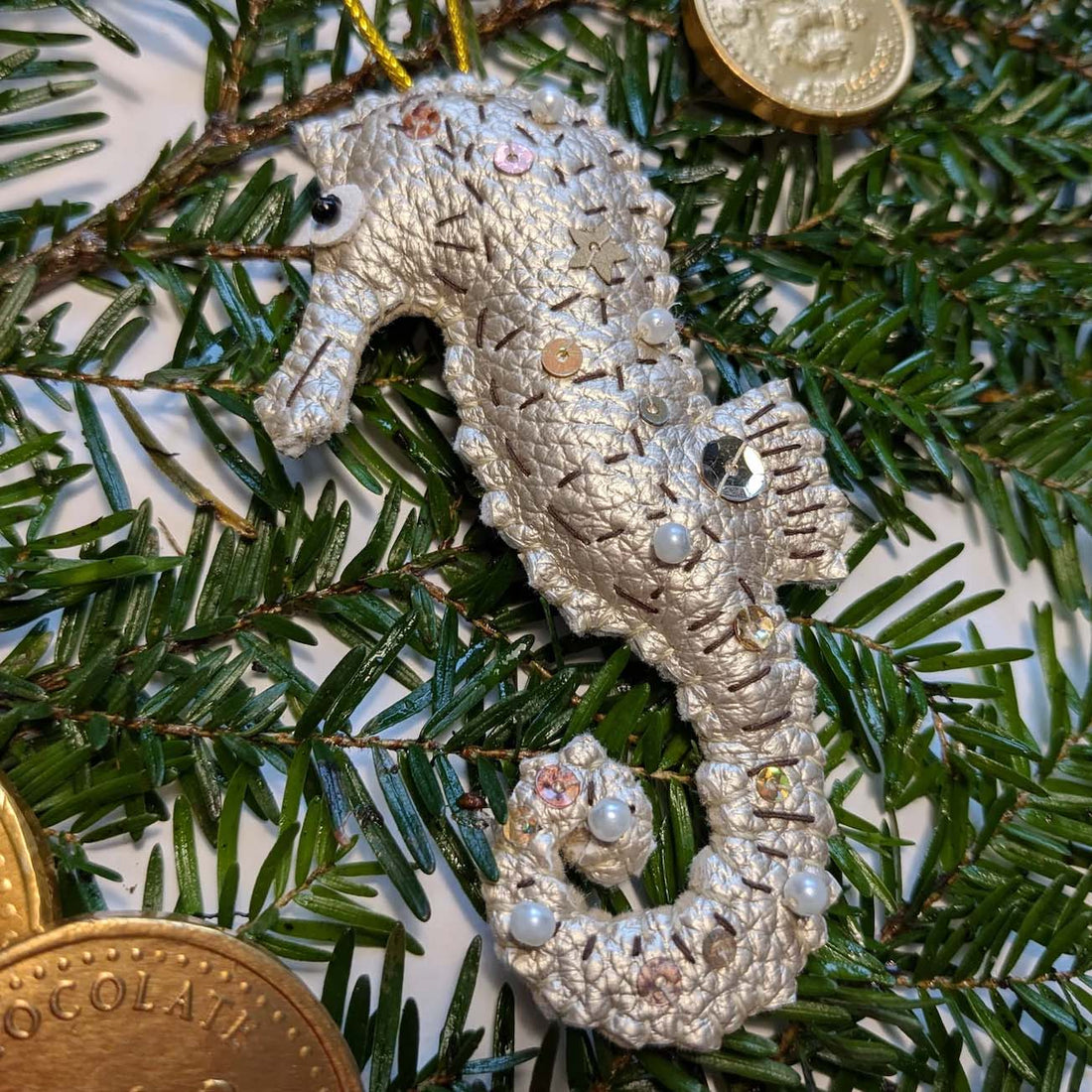 Seahorse Christmas Decoration