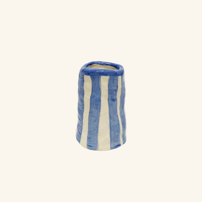 Candy Stripe Bud Vase