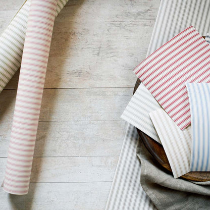 Ticking Stripe Wallpaper