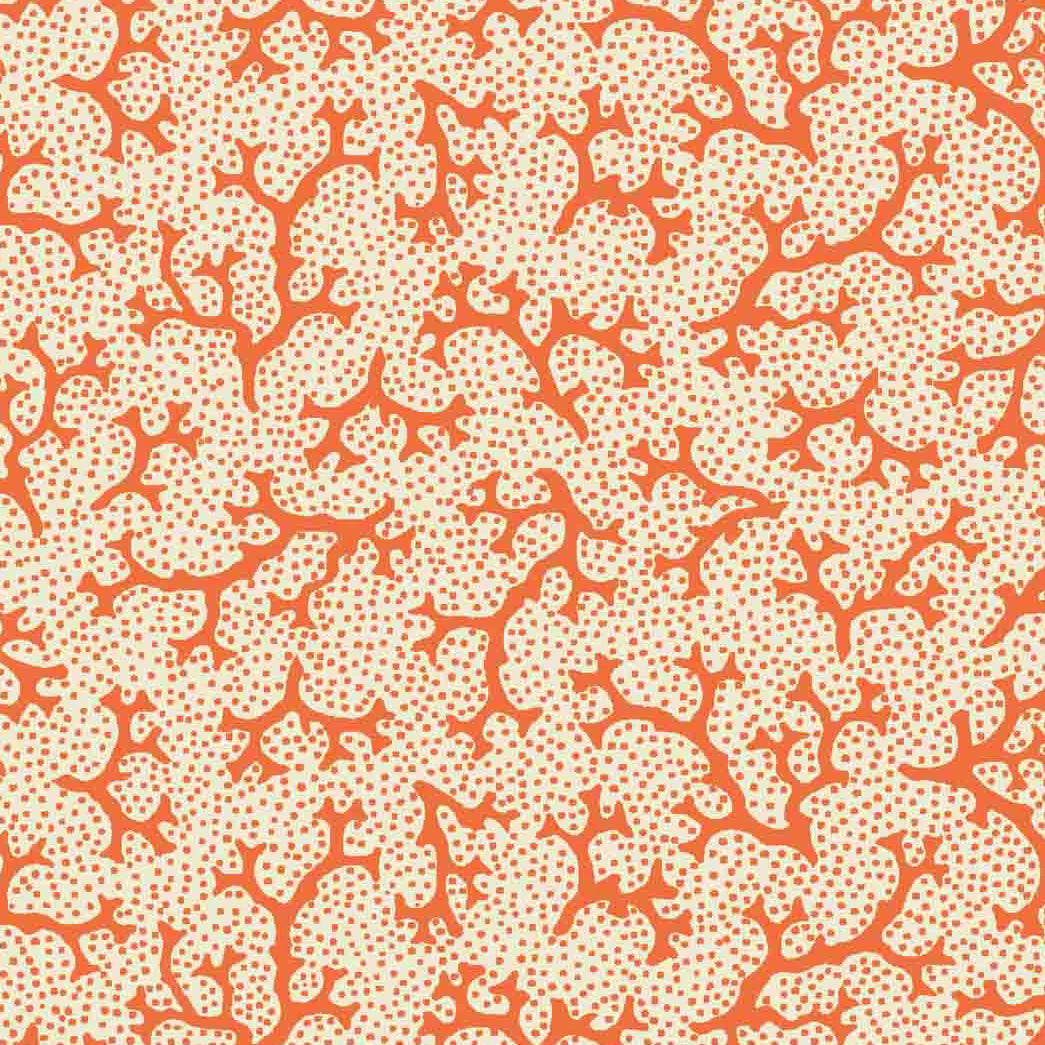 Coral Wallpaper Joy of Print