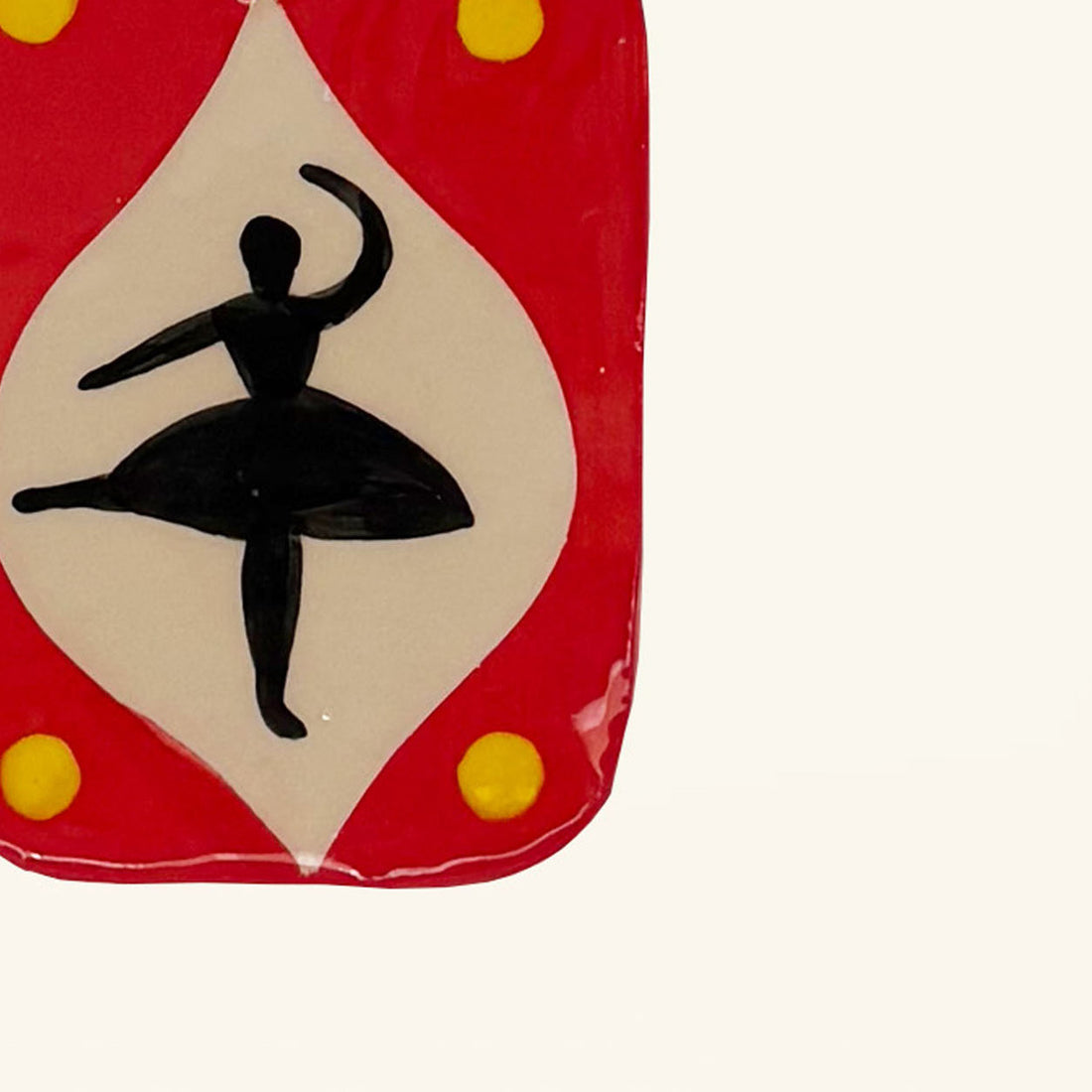 Ceramic Christmas Dancer Ornament