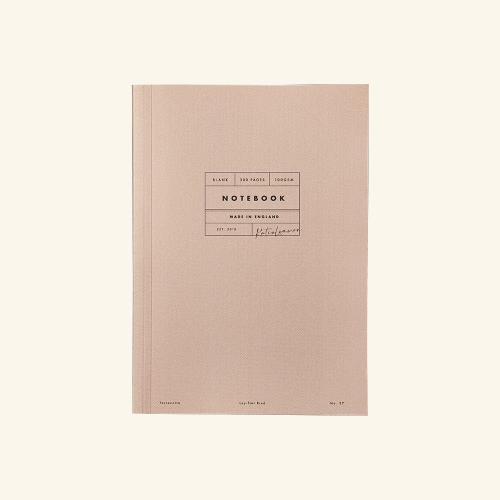 Blank Flat Lay Notebook