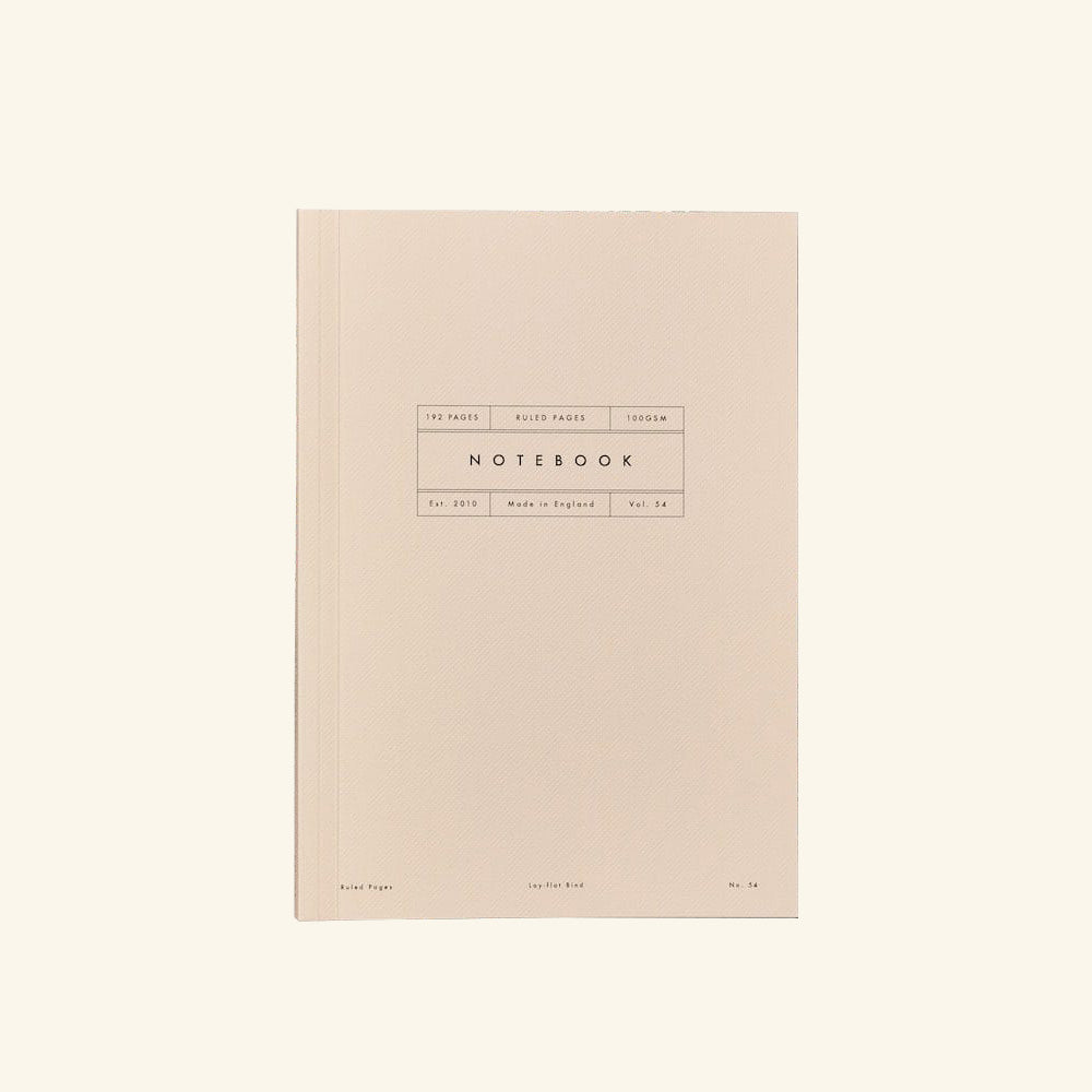 Ruled Flat Lay Notebook