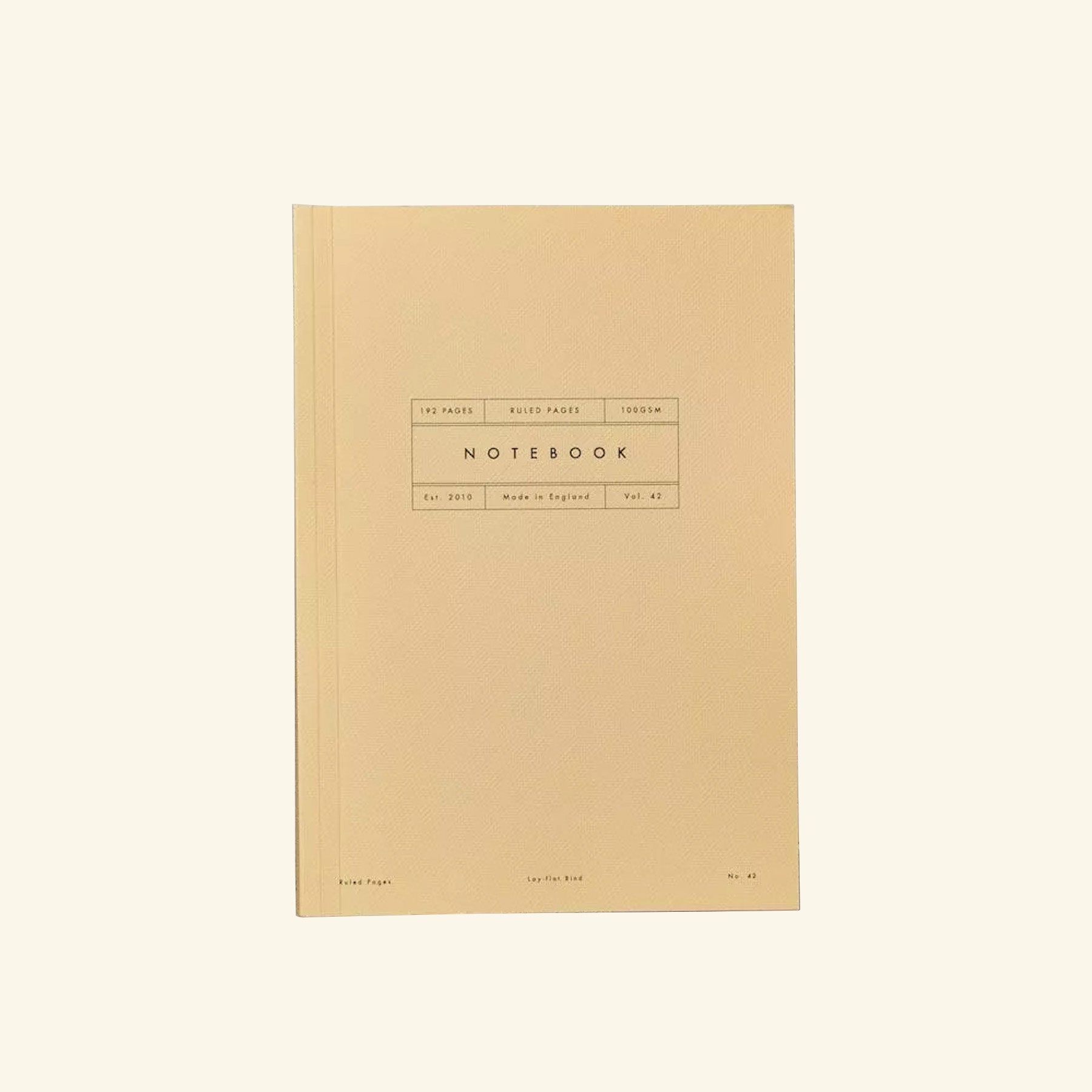 Ruled Flat Lay Notebook
