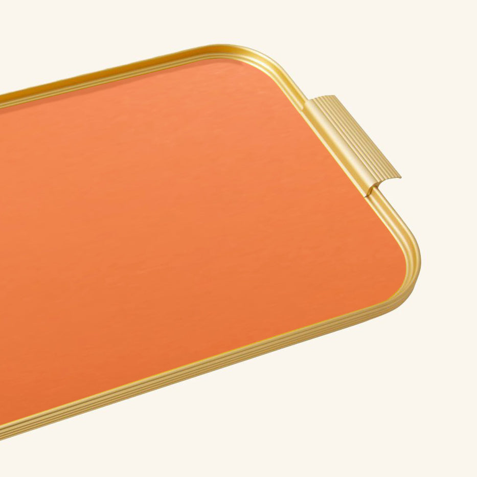 Tray – Coral Orange / Gold Kaymet