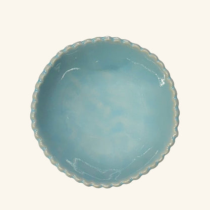 Scalloped Edge Pinch Pots KC Hossack Pottery