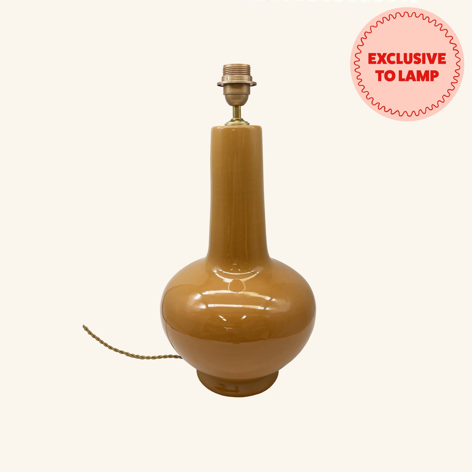 Ceramic Bulb Lamp Base LAMP LDN