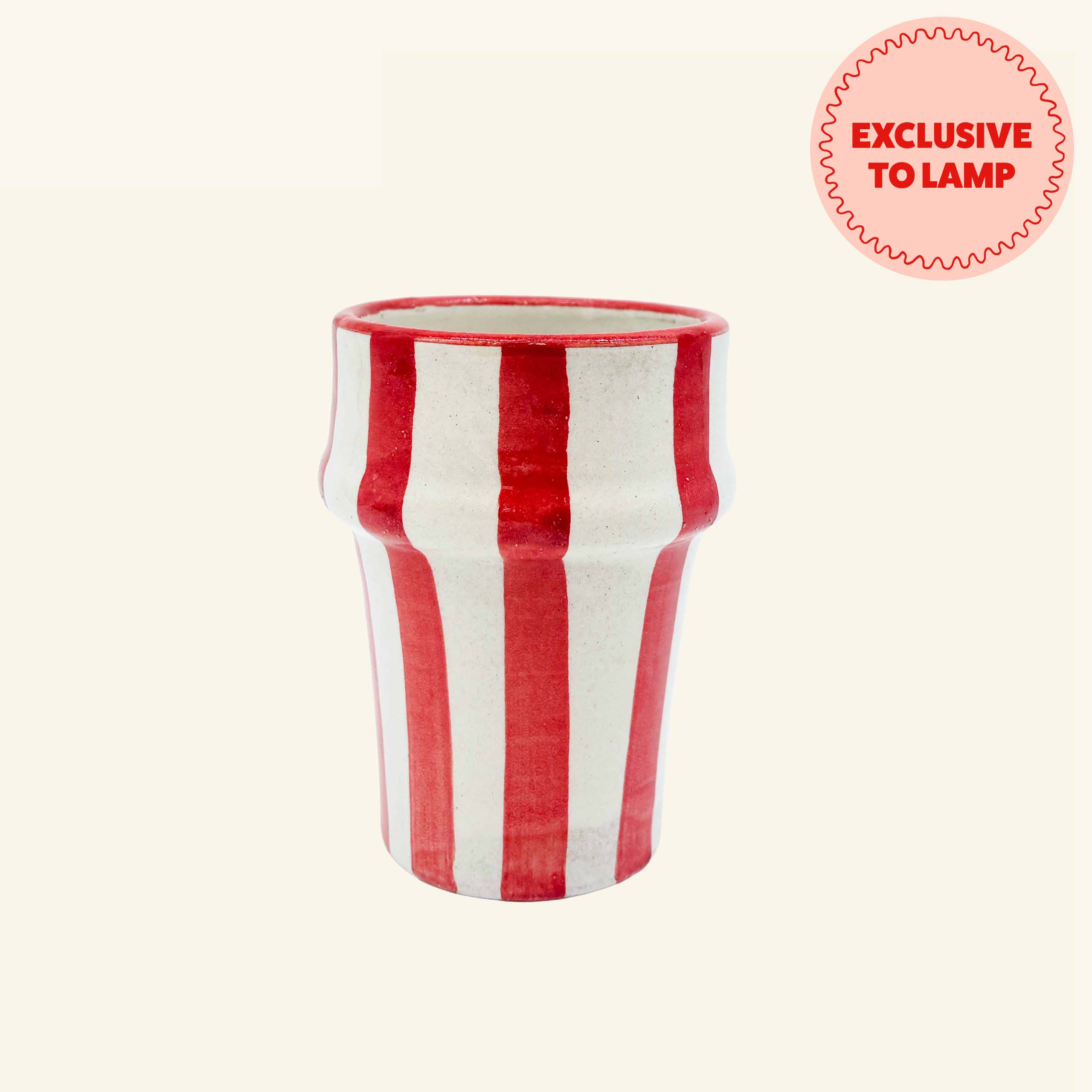 Ceramic Stripe Cup LAMP LDN