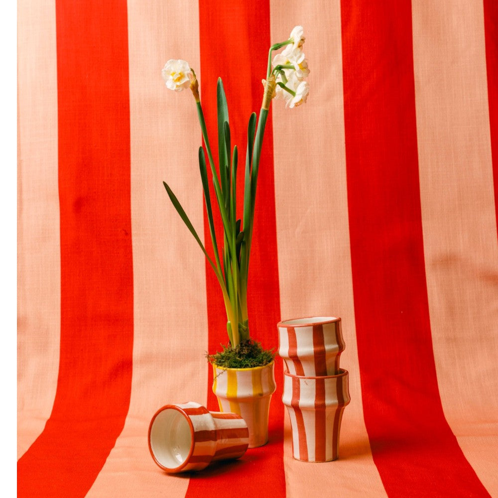 Ceramic Stripe Cup