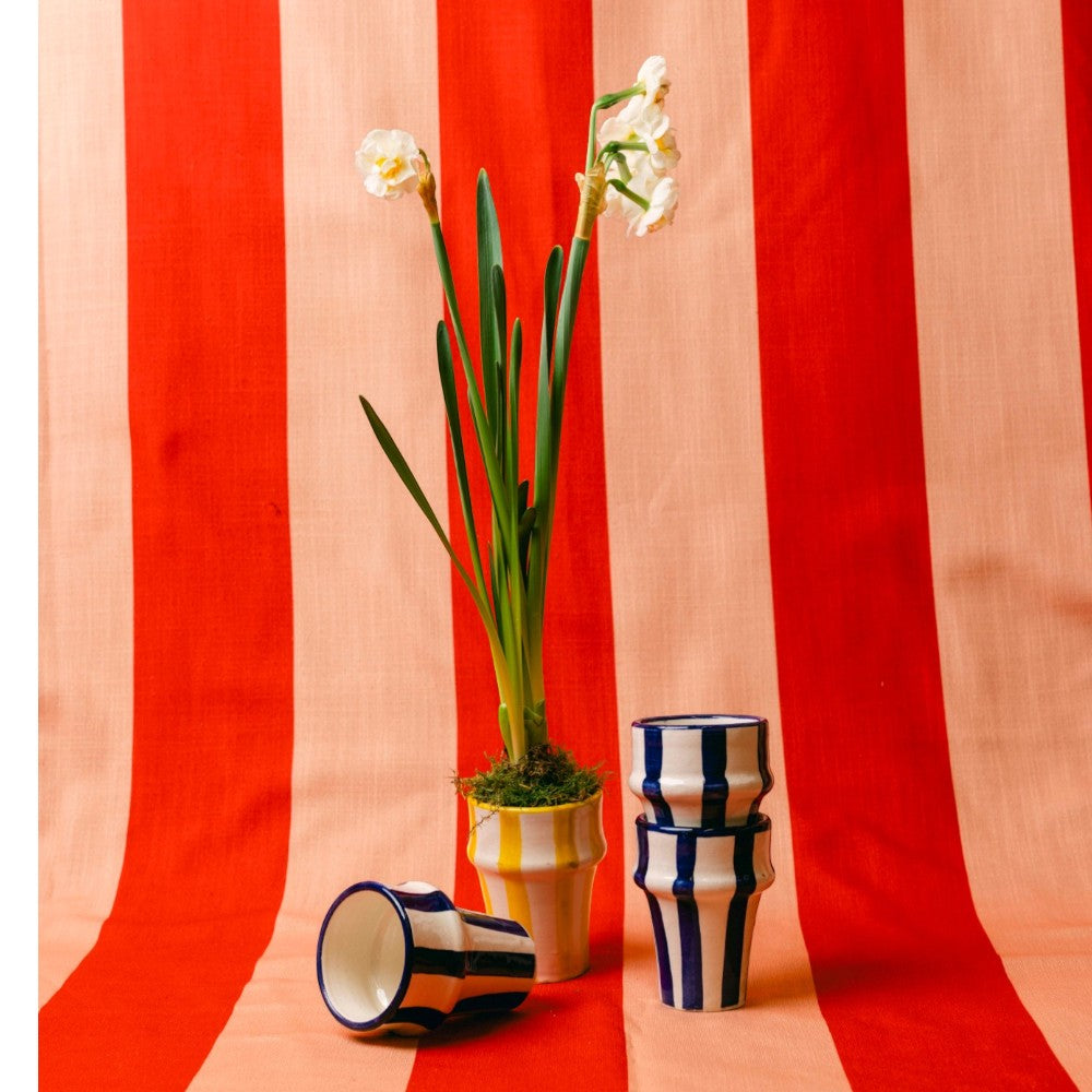 Ceramic Stripe Cup