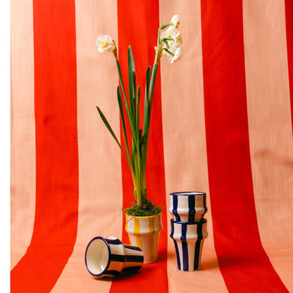Ceramic Stripe Cup