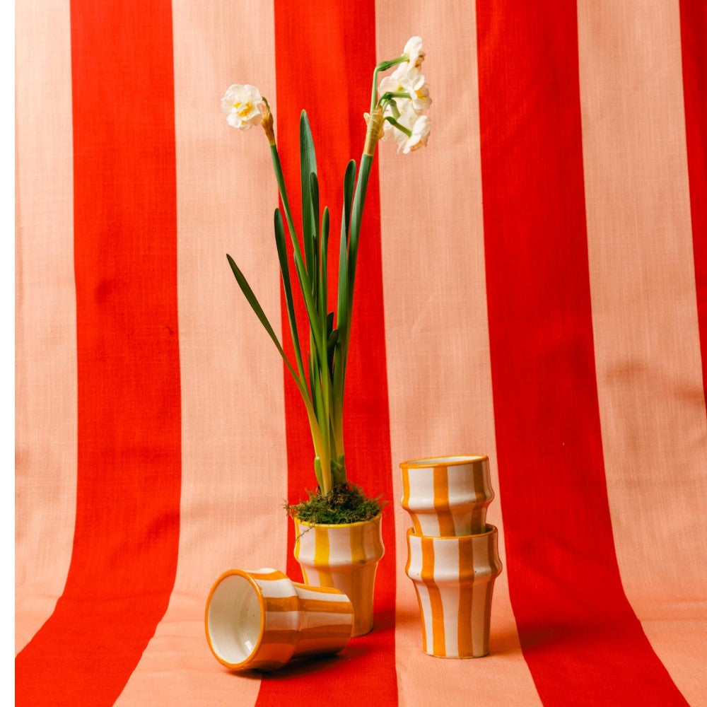 Ceramic Stripe Cup