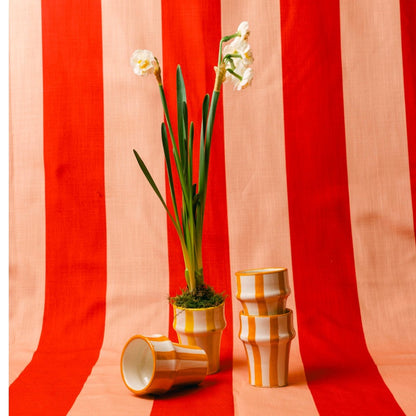 Ceramic Stripe Cup