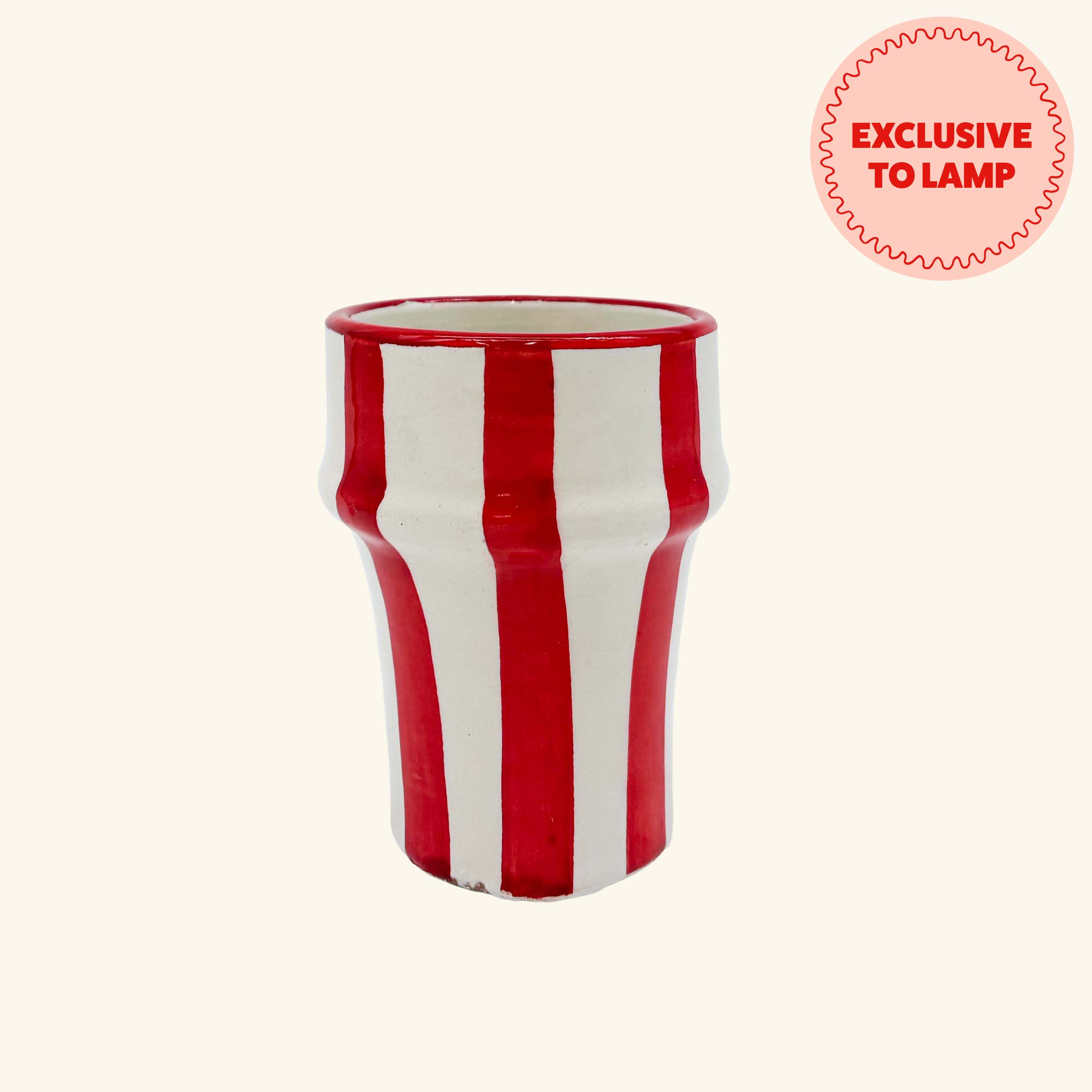 Ceramic Stripe Cup LAMP LDN