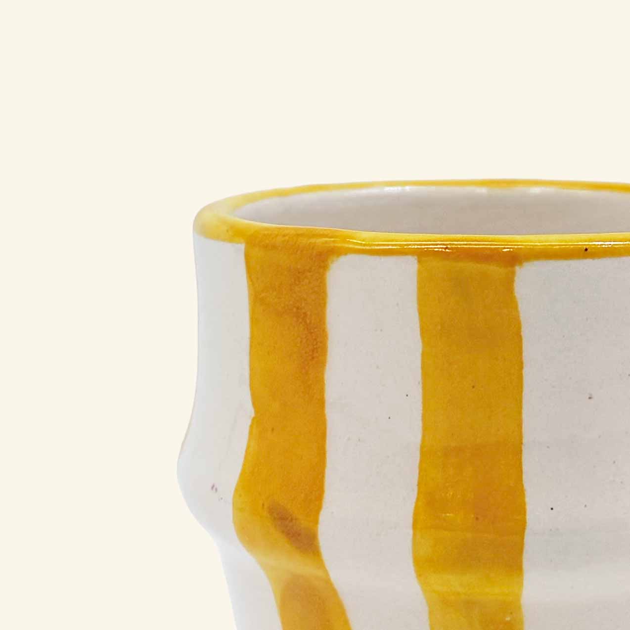 Ceramic Stripe Cup LAMP LDN