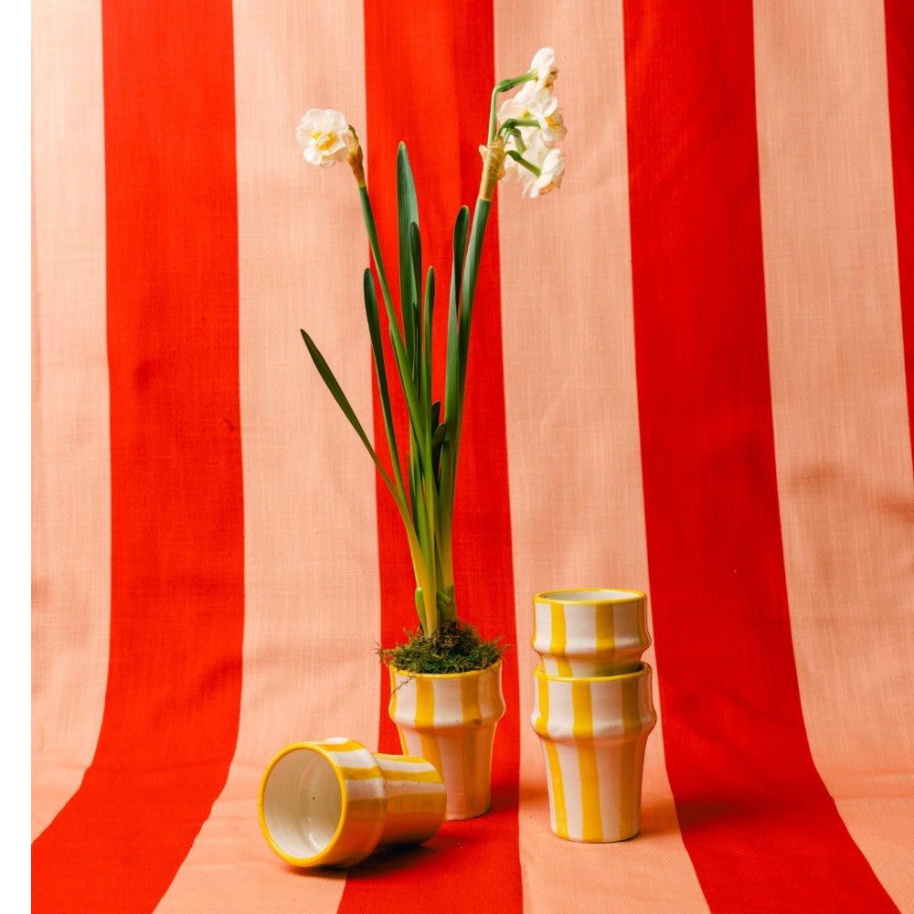 Ceramic Stripe Cup