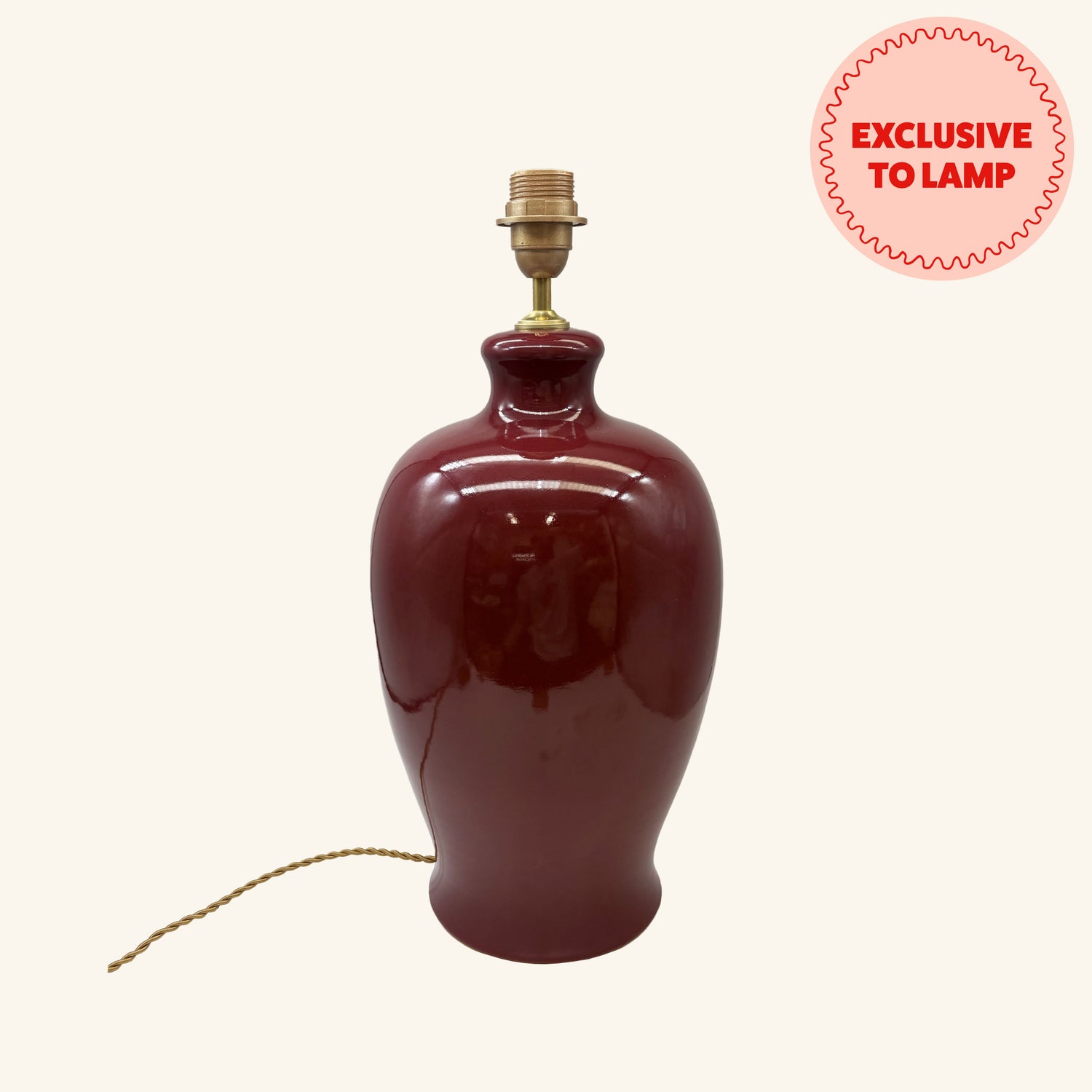 Ceramic Urn Lamp Base LAMP LDN