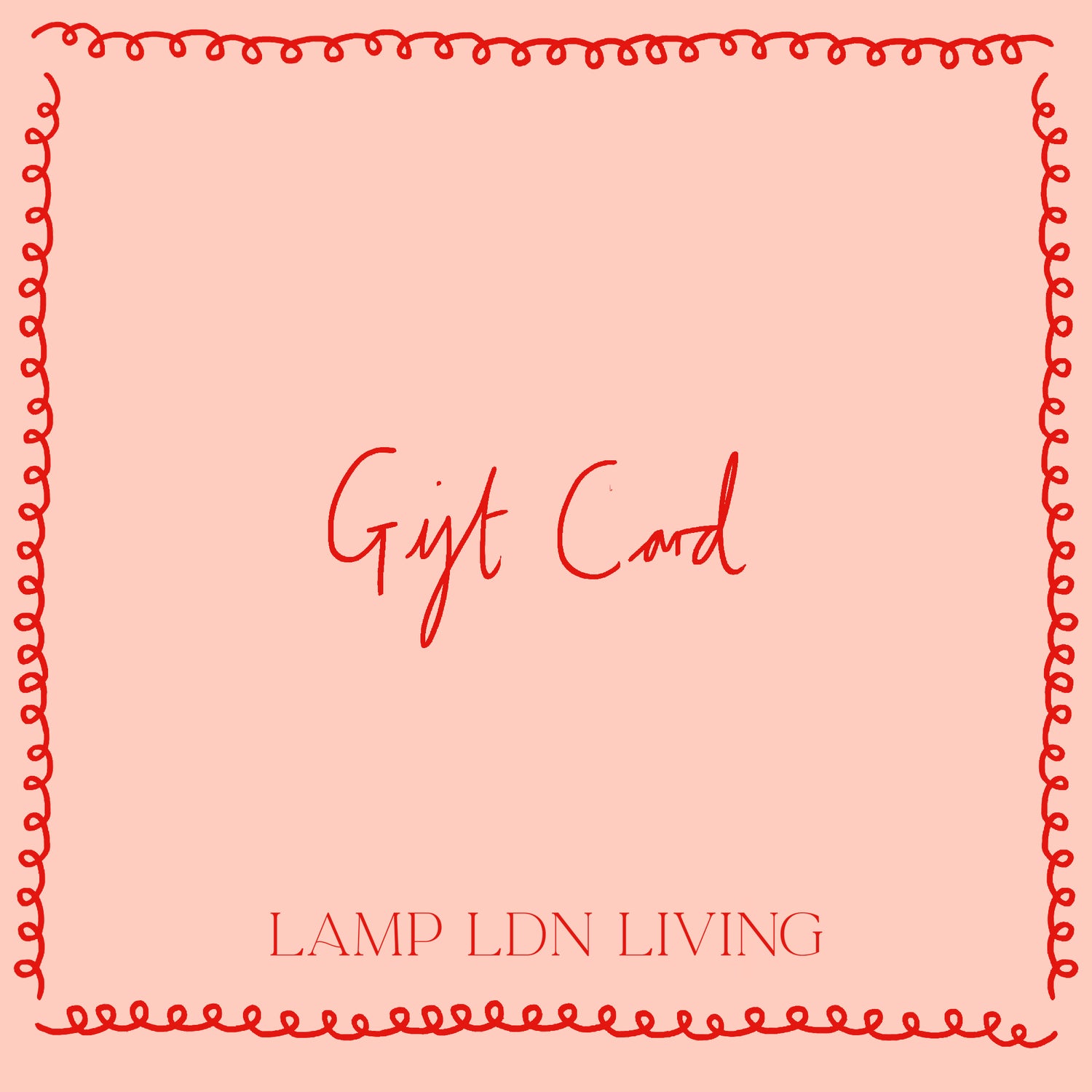 LAMP LDN Gift Card