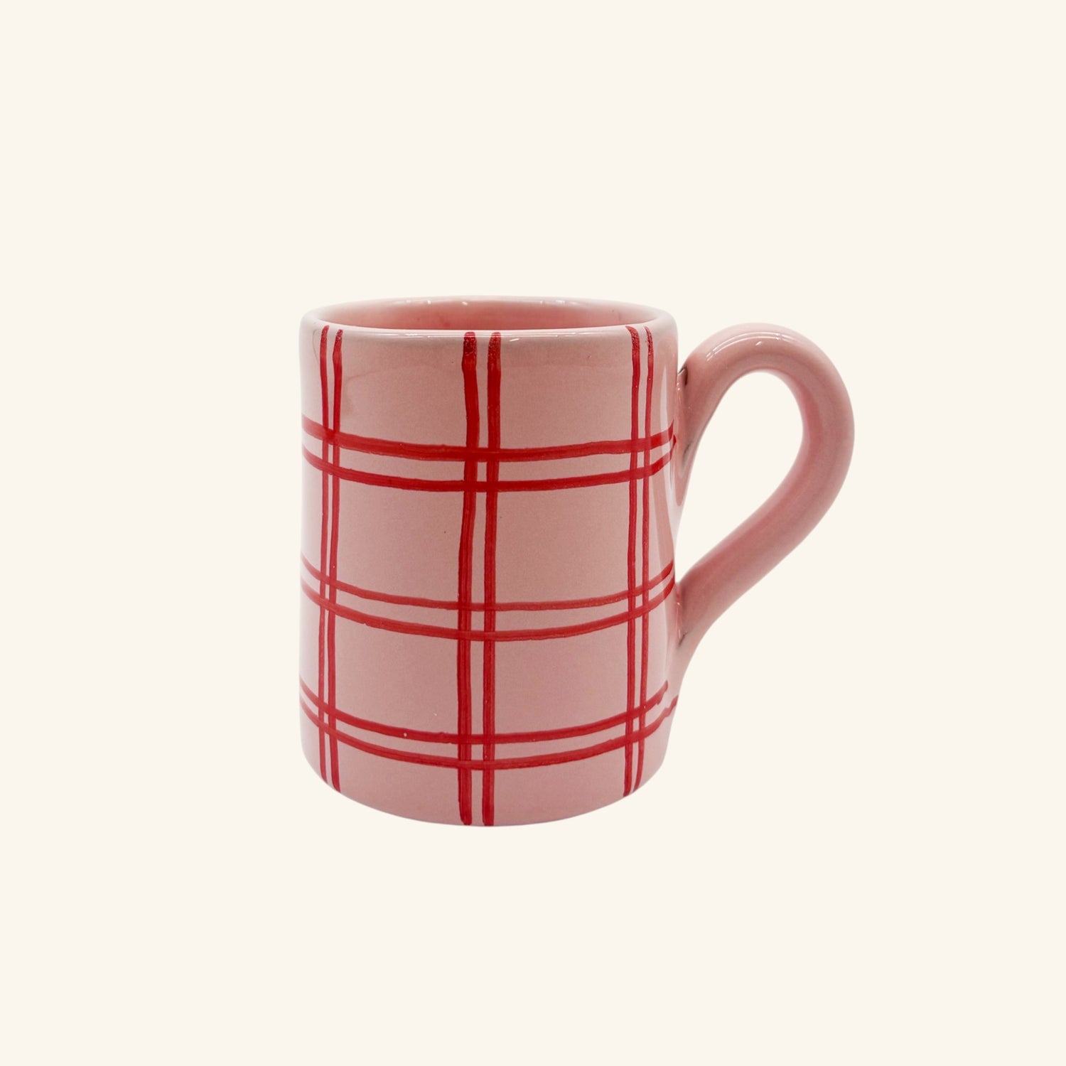 Gingham Mug