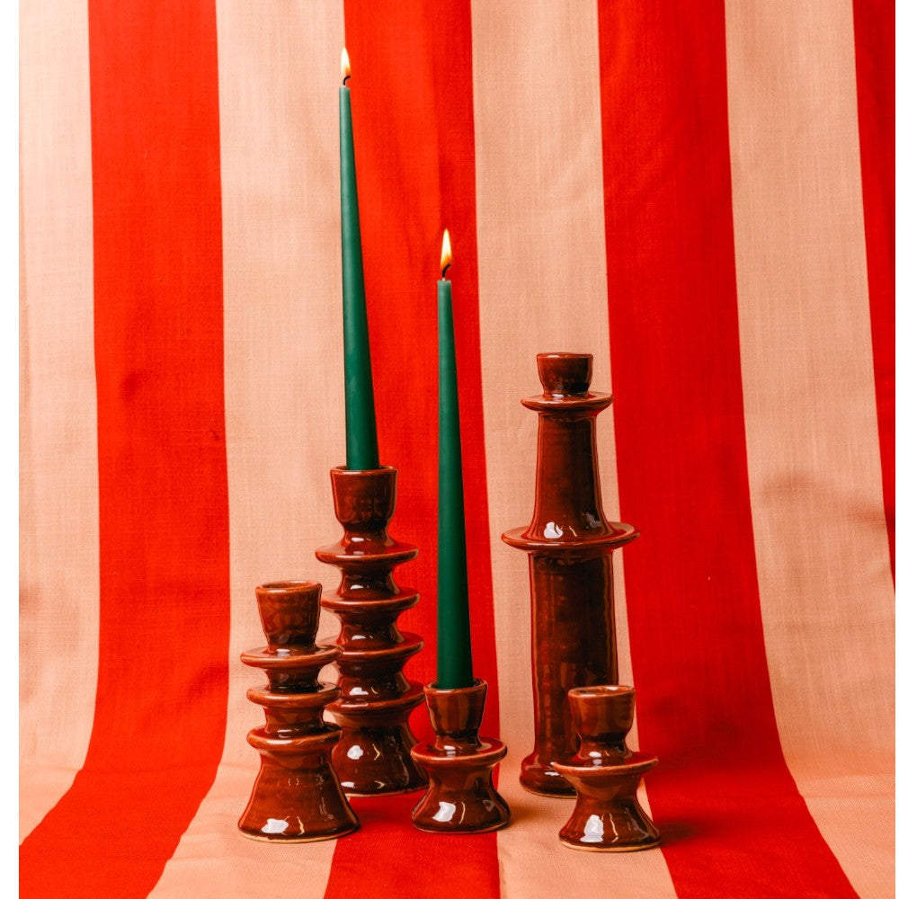 Large Ceramic Candlestick