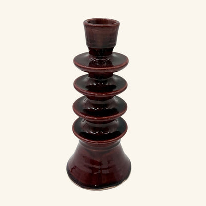 Large Ceramic Candlestick